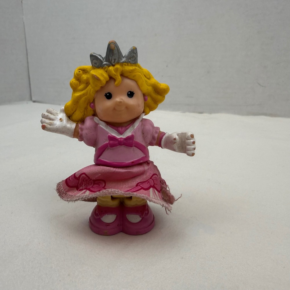 Vintage Fisher Price Little People Princess Sarah Lynn Bendable Figure Toy